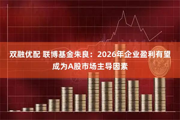 双融优配 联博基金朱良：2026年企业盈利有望成为A股市场主导因素